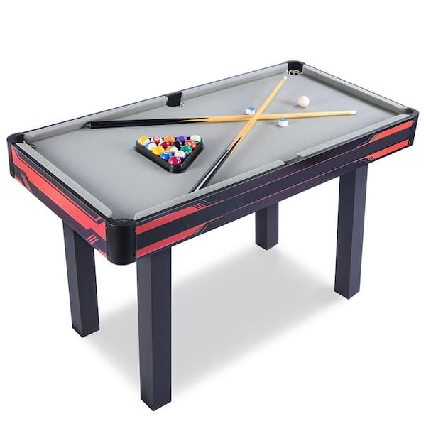 6 ft. Folding Pool Table for Adults and Kids-Portable Billiard Table for Indoor and Outdoor Games