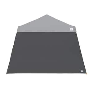 12 ft. Steel Gray Sidewall, Zipper-Free, Fits E-Z UP 12 ft. X 12 ft. Angle Leg Shelter (Not Included)