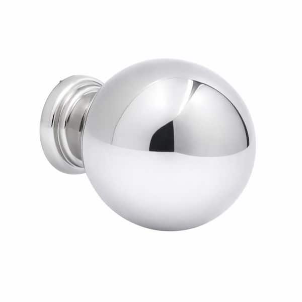 The Perfect Ball Knob 1-1/4 in. (32 mm) Classic Polished Nickel Round Cabinet Knob