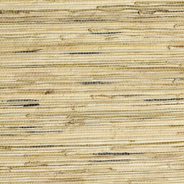 The Wallpaper Company 72 sq. ft. Olive Haze String Textured Grasscloth Wallpaper-DISCONTINUED