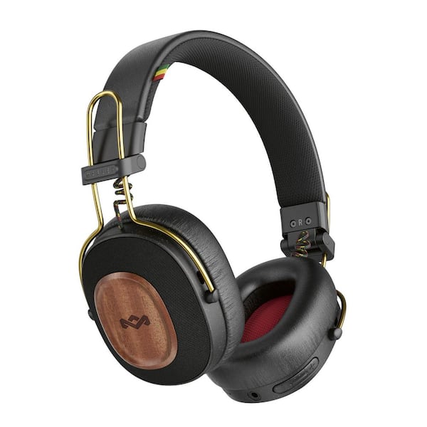 Positive Vibration Riddim Over-Ear Wireless Headphones Black