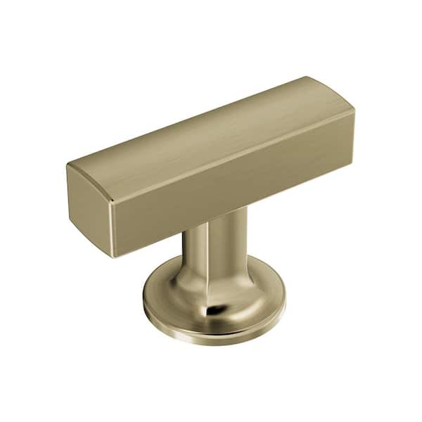 Amerock Everett 1-3/4 in. (44mm) Modern Golden Champagne Bar Cabinet Knob