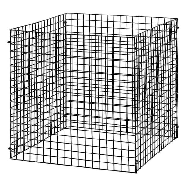 ESILOO 10-Pack 12 in. x 12 in. Adjustable Metal Plant Protectors ...