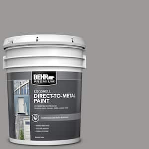 5 gal. #HDC-NT-10A Dolphin Gray Eggshell Direct to Metal Interior/Exterior Paint