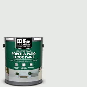 1 gal. #PPL-55 Coastal Fog Low-Lustre Enamel Interior/Exterior Porch and Patio Floor Paint
