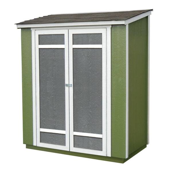 Handy Home Products Ocoee 6 ft. x 3 ft. Wood Storage Shed