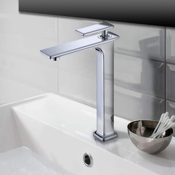 Maincraft Single-Handle Single-Hole Bathroom Faucet Chrome