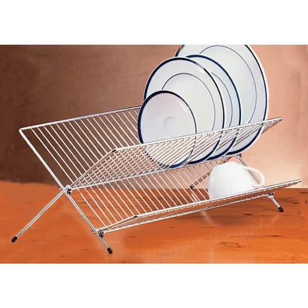 Home creative kitchen collapsible Folding dish drainer Rack washing up bowl 