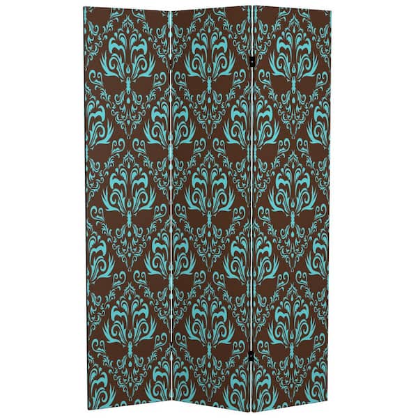 Oriental Furniture 6 ft. Printed 3-Panel Room Divider