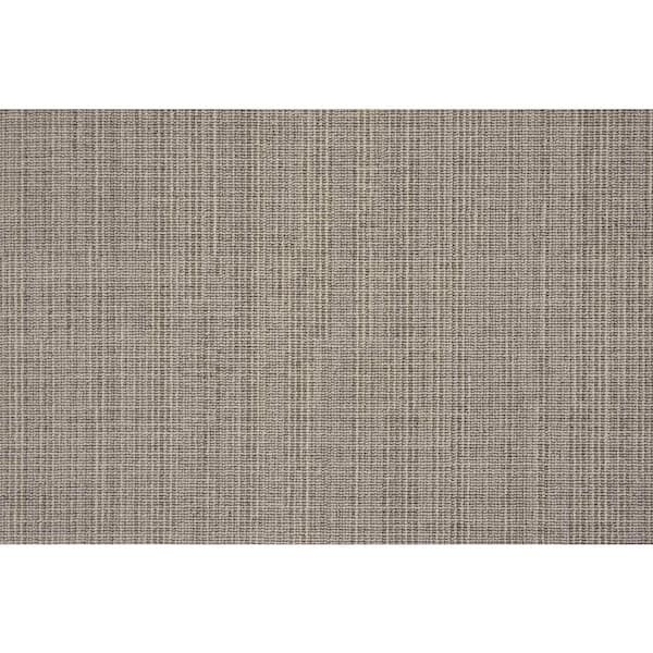 Natural Harmony Modish Outlines Pumice Custom Rug with Pad