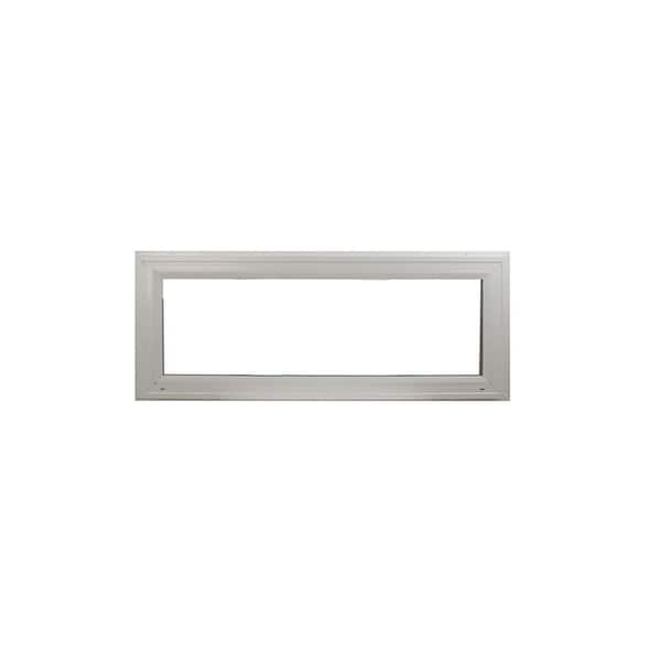 Heritage Transom Window White 36-in x 12-in Double Pane G7 DP Rating 50 W1H1 Standard Glass Clear
