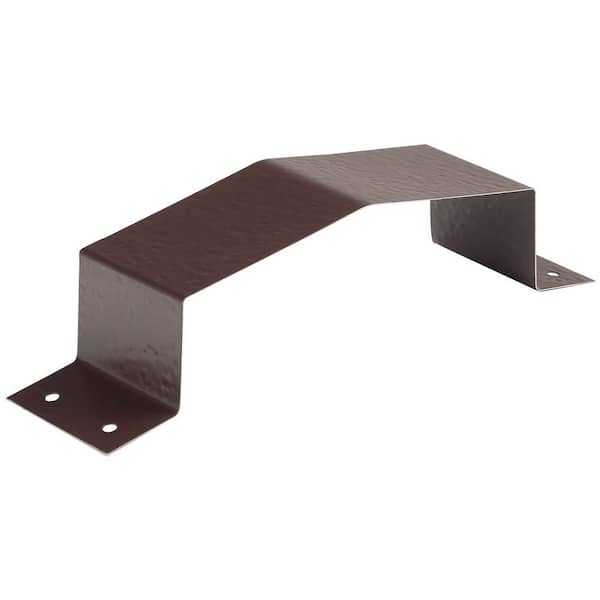 Master Flow 8 in. Aluminum Universal Ridge Vent Joint Straps in Brown