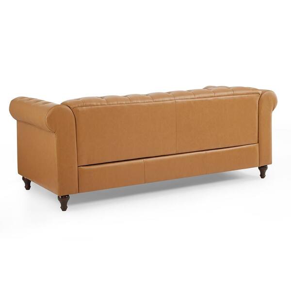 DFS ;leather corner sofa + ottoman, € 1,750
