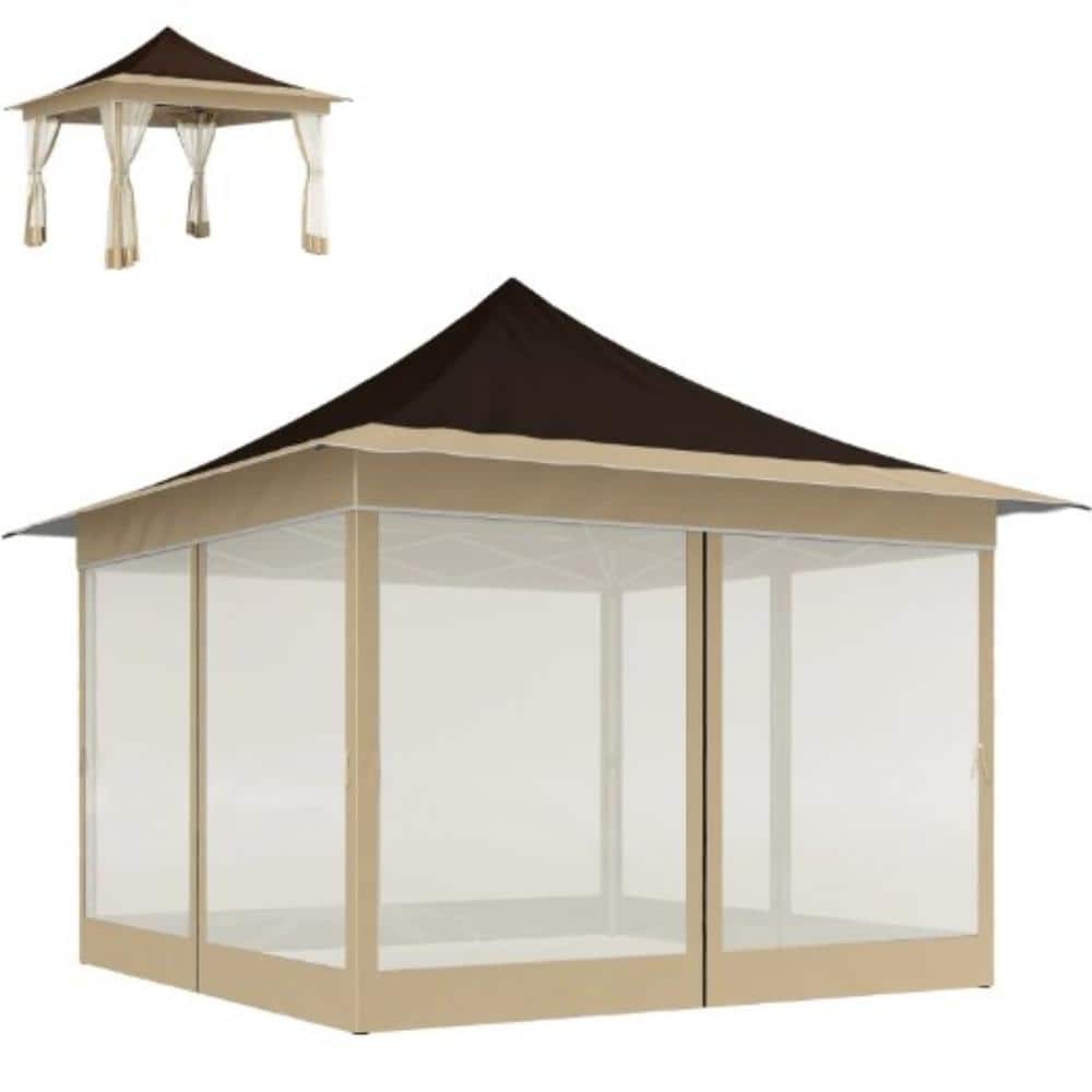 Lightweight Convenient Outdoor Pop Up Canopy Shelter Tent For Backyard Lawn Patio Daily Sun And Rain Protection price history on PriceWatchPro