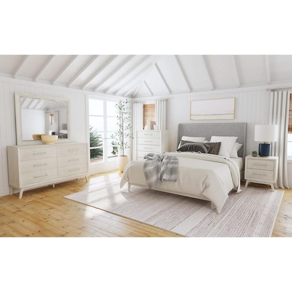 Clare Almond 6-Drawer 58 in. Dresser