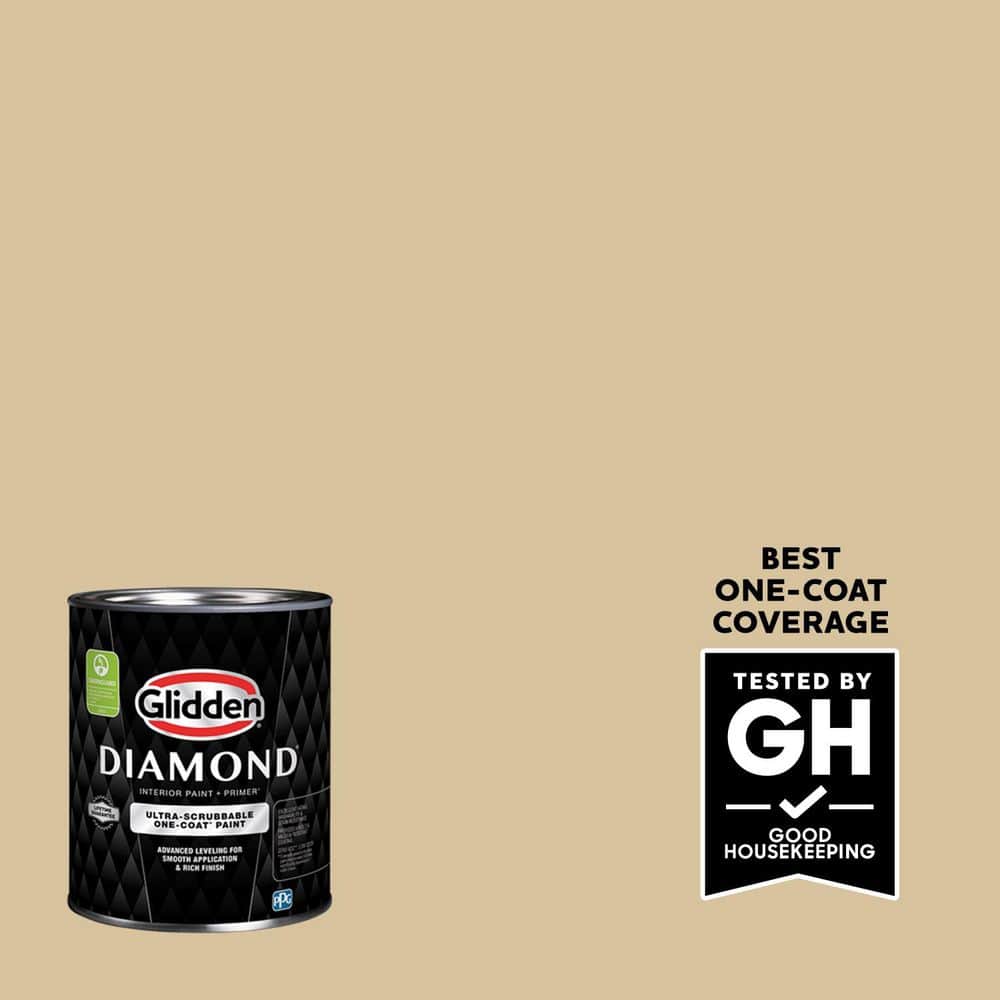 1 qt. PPG1095-4 Golden Ecru Satin Interior Paint with Primer price history on PriceWatchPro