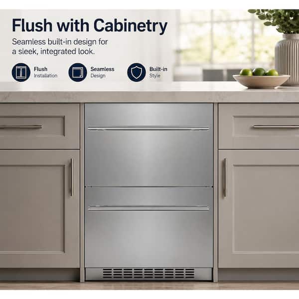 TITAN Transcend 24 in. 5.4 cu. ft. Freestanding or Built-In Indoor