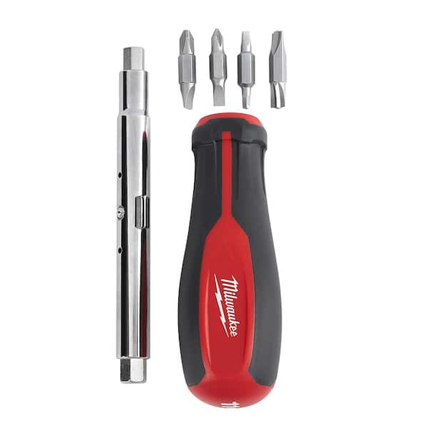 そりゅ  Milwaukee 11-in-1 Multi-Tip Screwdriver with ECX Driver Bits 48-22