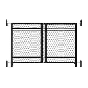 Doorway 42W Series Baby and Dog Gate, Indoor Outdoor, Galvanized Steel, Fits 23-42 in. Openings, 25.59 in. Tall