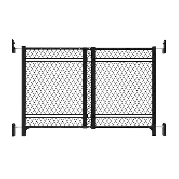 INGENUITY Doorway 42W Series Baby and Dog Gate, Indoor Outdoor, Galvanized Steel, Fits 23-42 in. Openings, 25.59 in. Tall