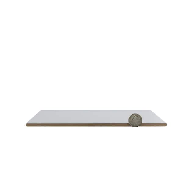 Traditions Rectangle Matte Ice White 4 in. x 10 in. Ceramic Wall Tile (11.25 sq. ft./Case)