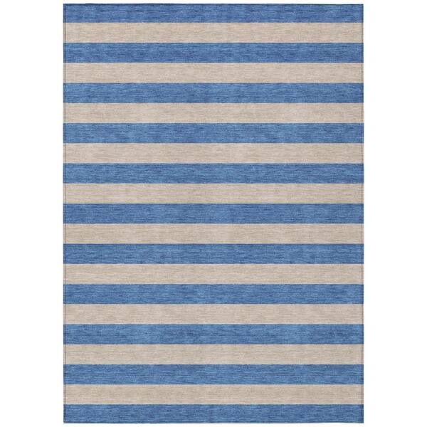 Addison Rugs Chantille ACN530 Tan 3 ft. x 5 ft. Machine Washable Indoor/Outdoor Geometric Area Rug