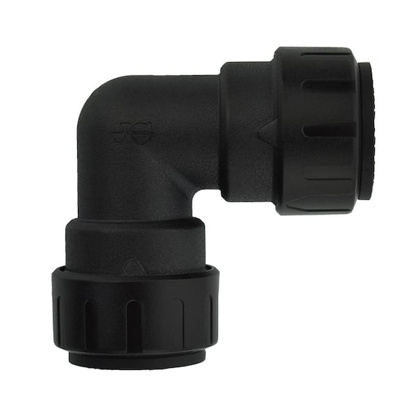 SharkBite ProLock 3/8 in. Push-To-Connect Plastic 90-Degree Elbow Fitting
