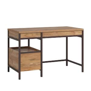 Manhattan Gate 47.48 in. Sindoori Mango Computer Desk with File Storage