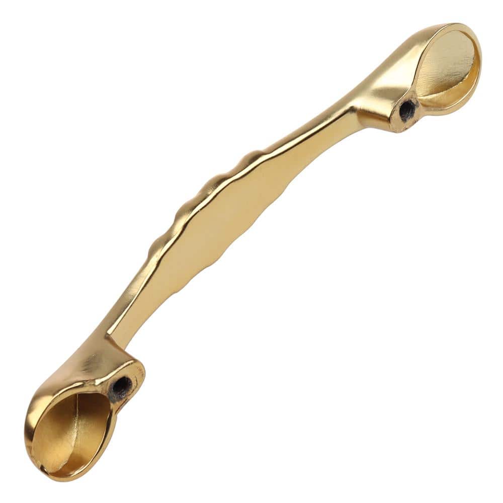 4.75'' Brass Gold Braided Cabinet Pull Bar with Mounting Hardware