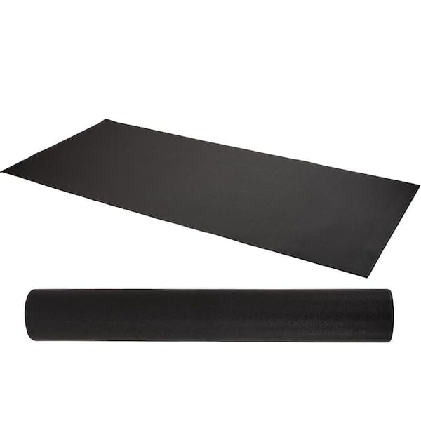 Black 24 in. W x 48 in. L x 0.25 in. T EVA Foam Gym Flooring Mat (8 sq. ft.)