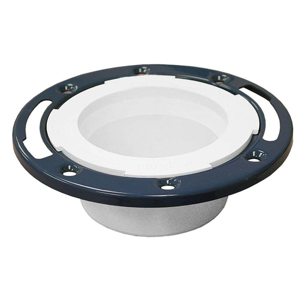 JONES STEPHENS 7 in. O.D. Plumbfit PVC Closet (Toilet) Flange w/Metal