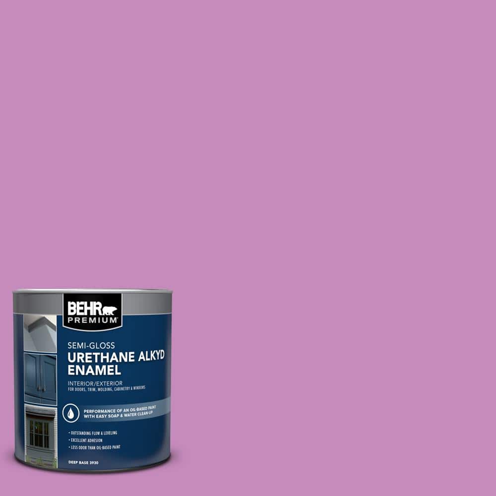 1 qt. #P110-4 Rock Star Pink Semi-Gloss Enamel Urethane Alkyd Interior/Exterior Paint price history on PriceWatchPro
