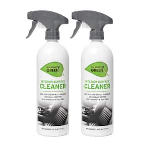 24 oz. Automotive Interior Surface Cleaner; Eco-Friendly; VOC Free; Non-Toxic; Trigger Spray Bottle(2-Pack)