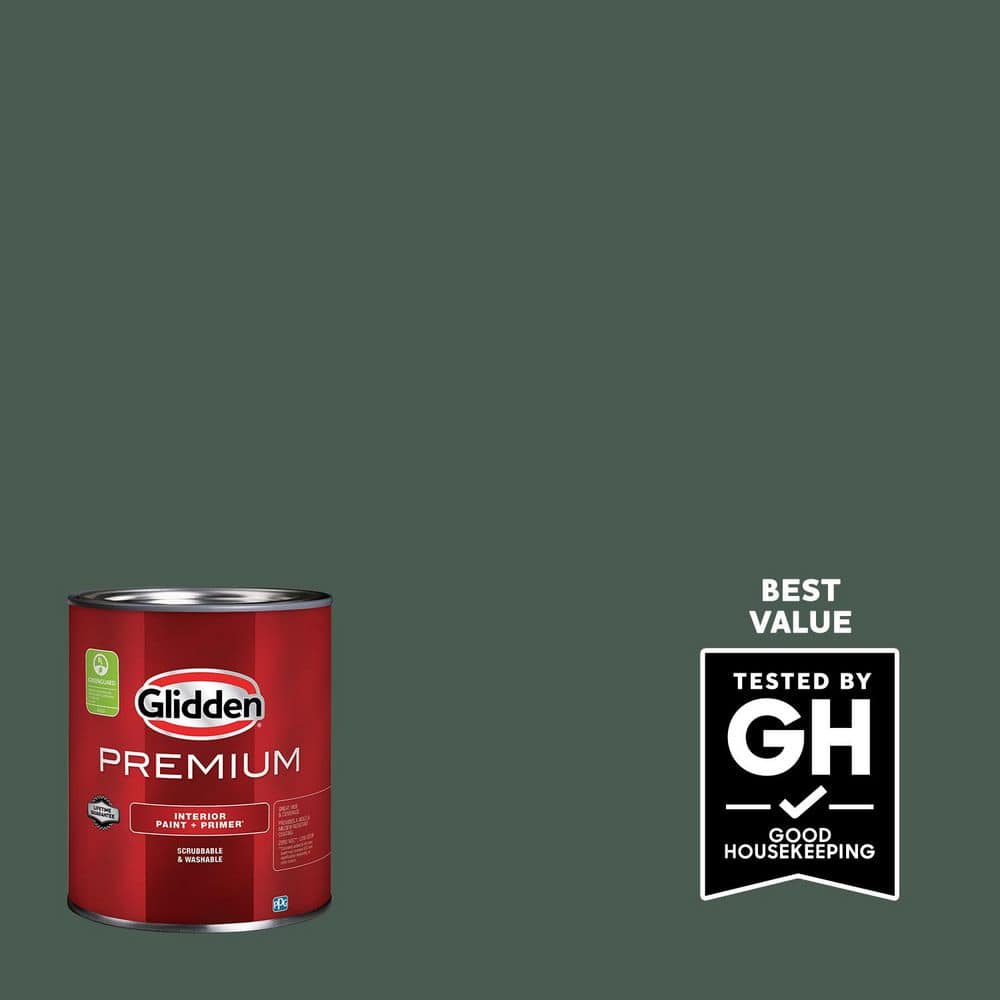 1 qt. PPG1136-7 Dark Green Velvet Semi-Gloss Interior Latex Paint price history on PriceWatchPro