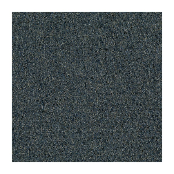 Mohawk Advance Blue Commercial/Residential 24 in. x 24 in. Glue-Down or Floating Carpet Tilea/Case (24-piece/case) (96 sq. ft.)