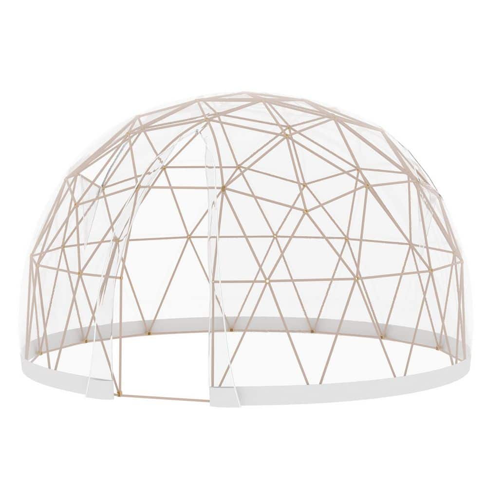 4-7 People Outdoor Clear Bubble Tent, Garden Plastic Globe House with Upgraded TPU Cover & PC Poles price history on PriceWatchPro