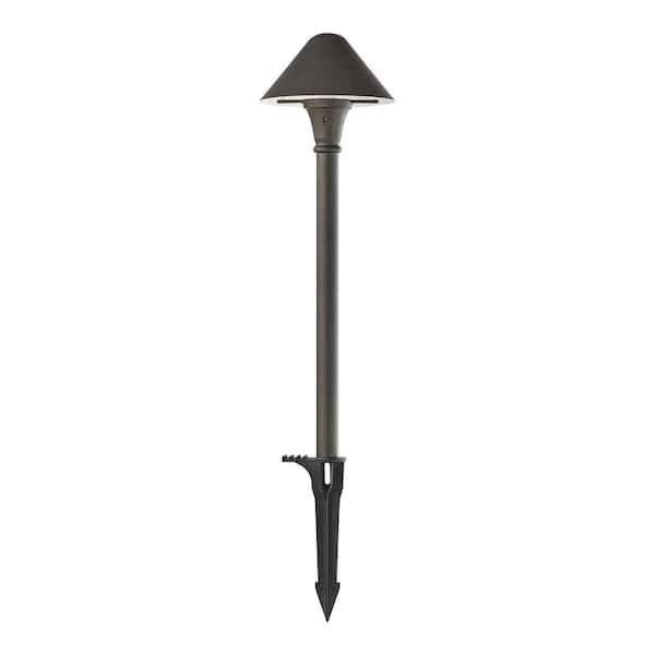 Hampton Bay Pearson Low-Voltage Bronze Integrated LED Outdoor