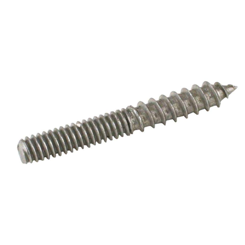 Everbilt 3/816 x 3 in. Coarse/Standard Steel Plain Hanger Bolt 809381 The Home Depot