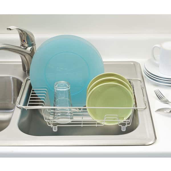 Small Dish Rack Drain Board w/ Tray great for RV Camping Tiny