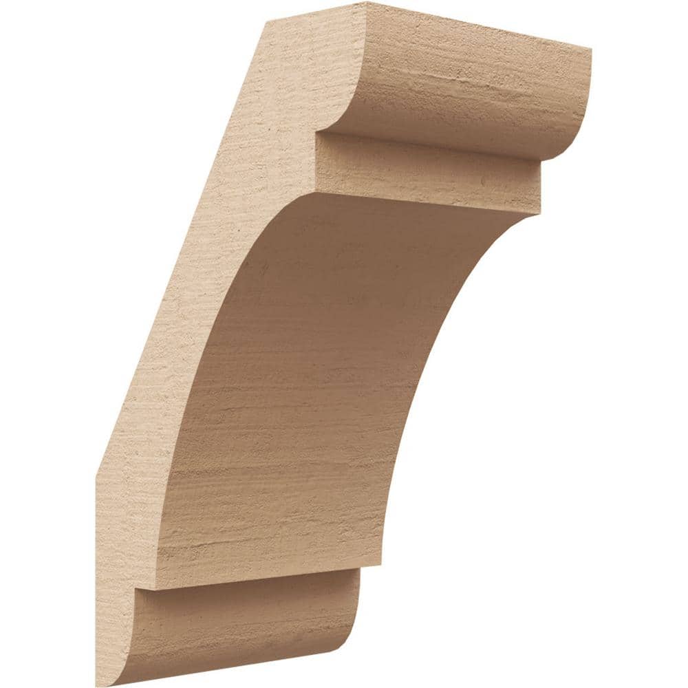 5 in. x 10 in. x 6 in. Olympic Rough Cedar Woodgrain Timberthane Polyurethane Knee Brace, Primed price history on PriceWatchPro
