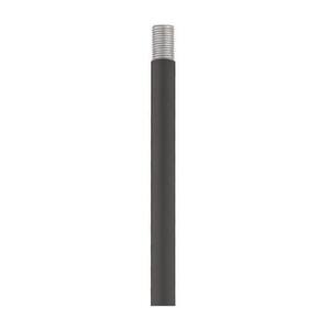 Black 12" Length Rod Extension Stem