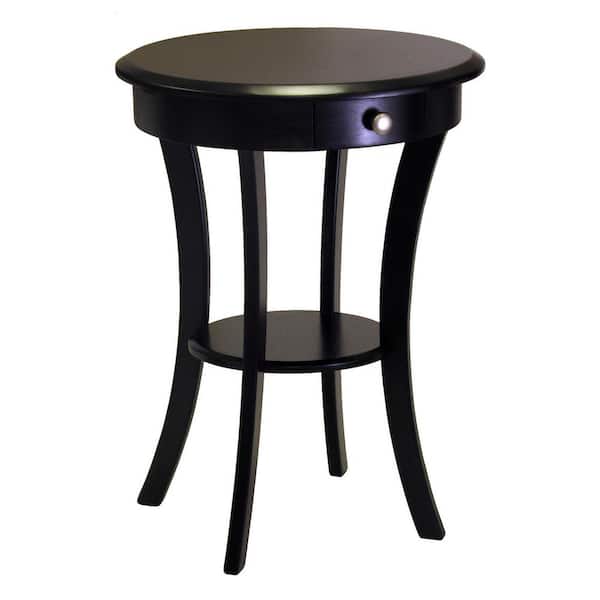 Winsome Sasha Round Accent Table 20227, Small Round Accent Table