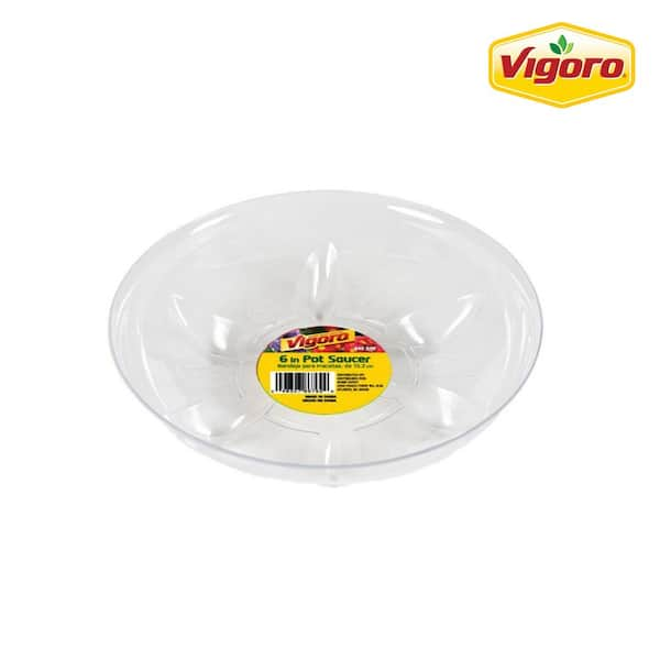 Vigoro 6 in. Heavy Duty Plant Saucer SP6VG - The Home Depot