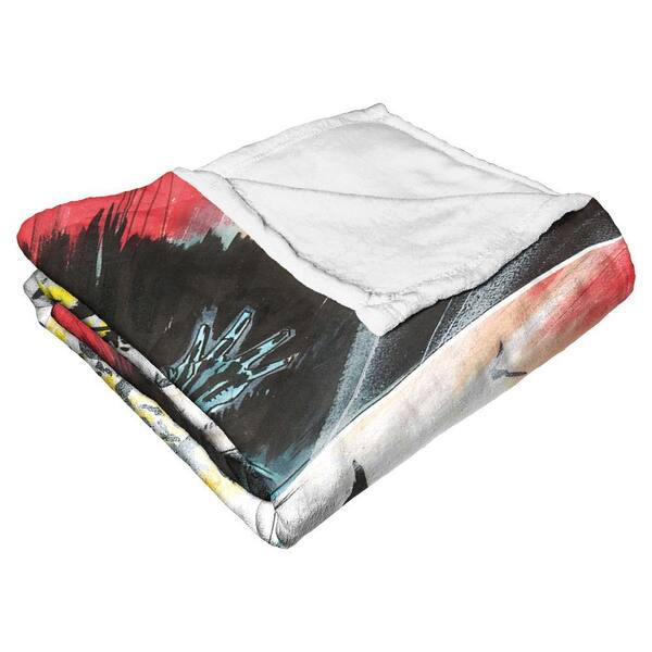BATMAN Copriletto Silky Touch – Morbido E Accogliente, 152 X 127 Cm, In Microfibra Resistente, Lavabile In Lavatrice