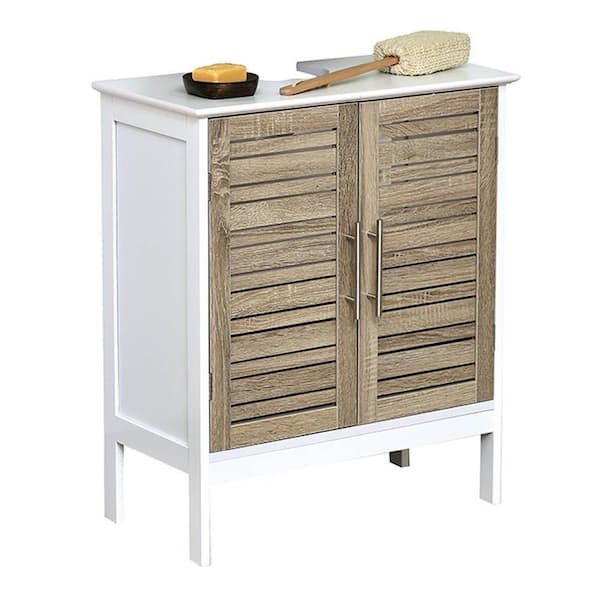 EVIDECO French home goods Stockholm 24 in. W x 11.80 in. D x 27.19 in. H Freestanding Bath Vanity Cabinet Only Non Pedestal in MDF