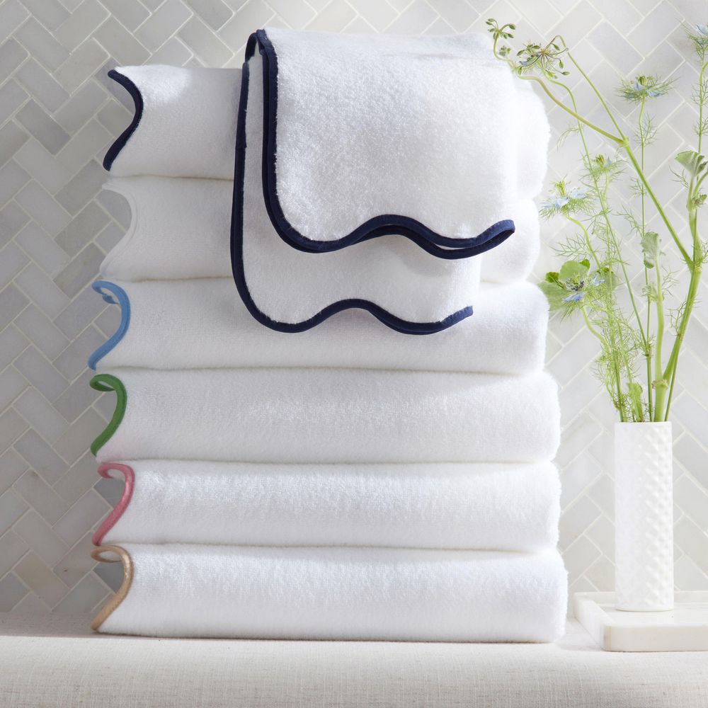 Company Cotton Scallop Cotton Single Bath Sheet