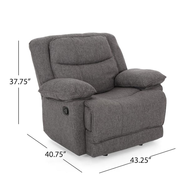 Contemporary deals fabric recliners