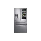 22.2 cu. ft. Family Hub 4-Door French Door Smart Refrigerator in Fingerprint Resistant Stainless Steel, Counter Depth