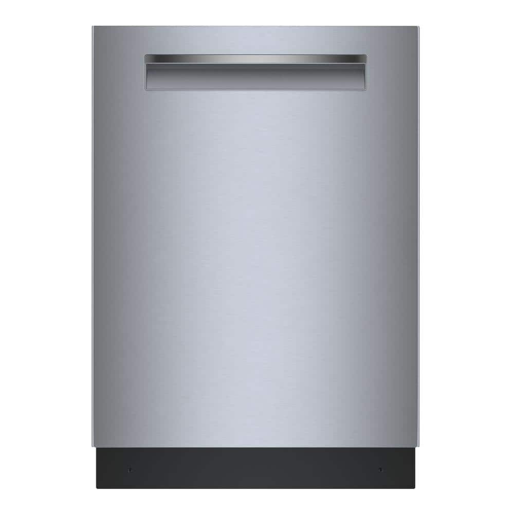 Bosch 500 Series 24 in. Stainess Steel Top Control Tall Tub Pocket Handle Dishwasher with Stainless Steel Tub, 44 dBA, Silver
