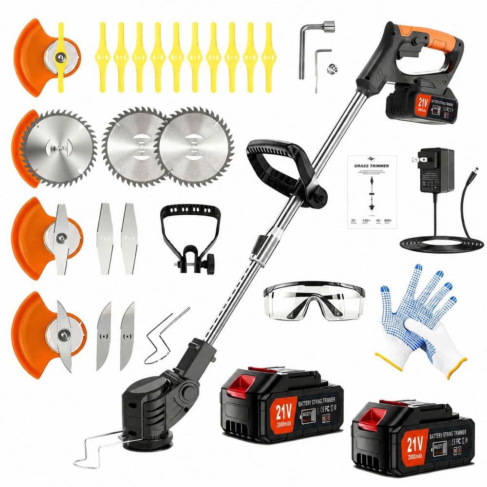 30 in. Cordless Electric Edger with 4 Blade Types for Lawn, Grass, and Weed Trimming, Lightweight, Telescopic Shaft price history on PriceWatchPro